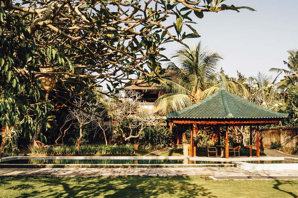 Oriental Pergola Decoration