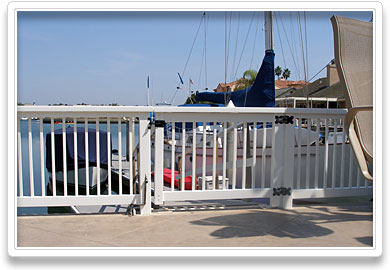 vinyl railing